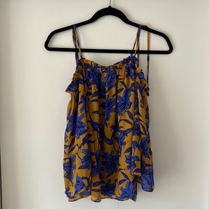 H&M Conscious Cold Shoulder Top Size 12